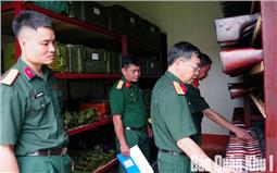Tổng cục Hậu cần-Kỹ thuật kiểm tra tại Lạng Sơn